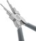 The Beadsmith Micro Wire Looping Pliers –Loops & Jump Rings, Polished Steel Head & PVC Comfort Handle